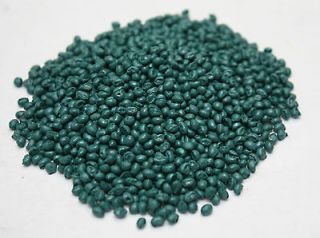 18 lbs Green heavy plastic pellets beads 3 4 mm for rock tumbling