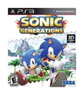 SONIC GENERATIONS (Sony Playstation 3, 2011) BRAND NEW SEALED