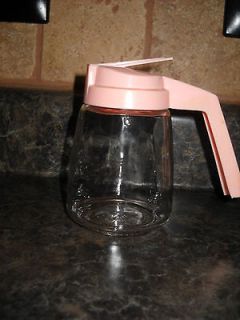 Vintage Federal Houseware Syrup Dispenser, Pink