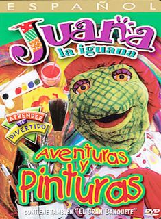 Juana La Iguana   Aventuras y Pinturas (DVD, 2003, Spanish Language 