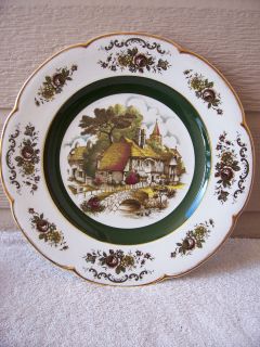 Ascot Service Plate  10.5 Diameter by Woods & Sons, England