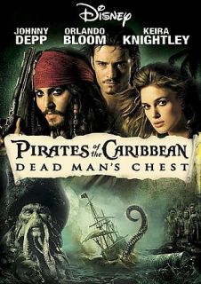Pirates of the Caribbean Dead Mans Chest (DVD, 2006, Widescreen)