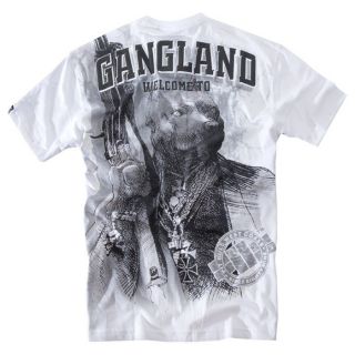 SHIRT PIT BULL WELCOME TO GANGLAND. IDEAL FOR GYM,TRAINING,M​MA 