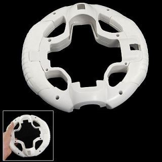 Wht Plastic Foam Steering Wheel for PS3 Move Controller