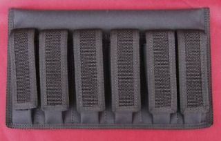 Magazine Pouch 6 Pack 9MM / 40 S&W / 45 ACP DOUBLE STACKED MAGAZINES