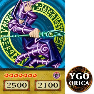 1x Dark Magician   YuGiOh Anime TV Show Non Holo Orica Card #069 