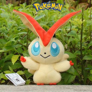Pokemon Game Plush Victini Cute Toy Nintendo Character Stuffed Animal 