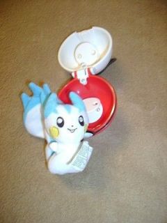 Pokeball with Plush Pachirisu Inside