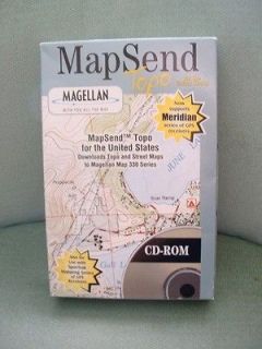 Magellan Mapsend Topo for the USA Mapping software Explorist 330 