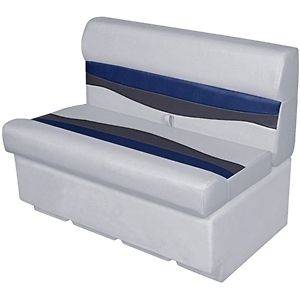   38 CLASSIC Pontoon Boat Bench Seats & Furniture Gray/Blue/Charcaol