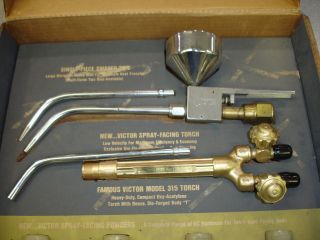   Victor Spray Facing Torch and Alloys Torch Assembly With Powders