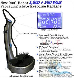   MOTOR Whole Body Vibration Power Vibe Plate Exercise Machine Fitness