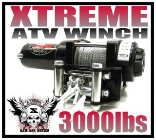 3000LB ATV Winch 3000 LB BRAND NEW WATERPROOF KIT RT