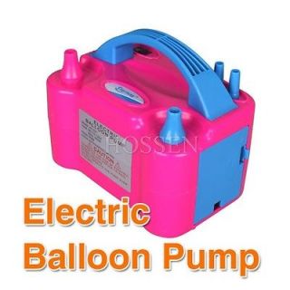   Two Nozzle Balloon Inflator Electric Balloon Pump Portable Blowerr