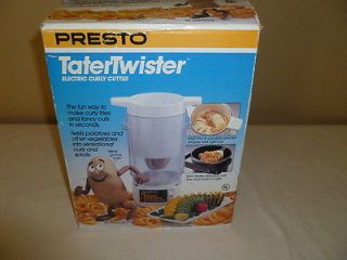 Newly listed PRESTO TATER TWISTER ELECTRIC CURLY FRY CUTTER 02930