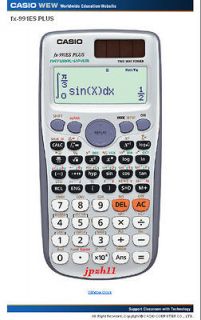 Brand NEW Casio Scientific Business Calculator FX 991ES Plus