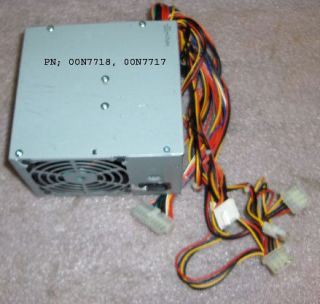 IBM IntelliStation M 340W Power Supply PN 00N7718 00N7717 Tested 
