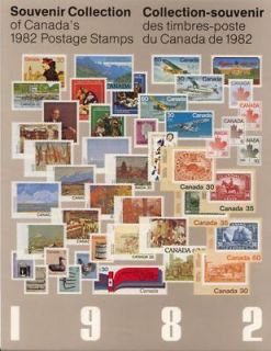 Souvenir Collection The Postage Stamps of Canada 1982