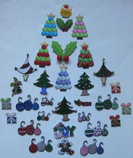 Lot 31 Assorted Christmas Embroidered Iron On Patches 4 Ugly Christmas 