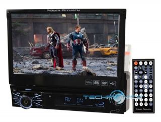 POWER ACOUSTIK PTID 8920 +2YR WARNTY CAR STEREO 7 FLIP OUT  DVD 