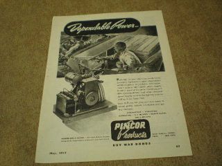   portable power supply  6 35  1958 pincor power