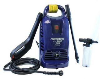   1500 PSI 1.5 GPM Electric Pressure Power Washer System + Kit
