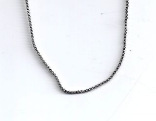 14k box chain 16 in Precious Metal without Stones