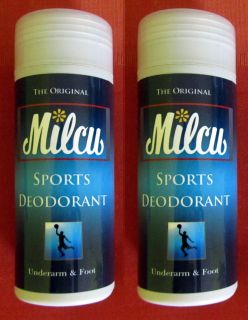Milcu Potash ALUM TAWAS Sports Powder Deodorant Foot & Underarm 