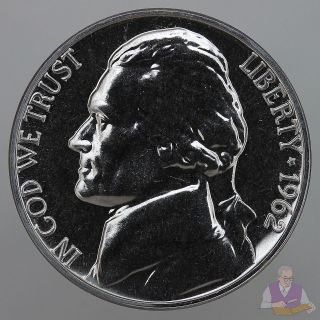 1962 Jefferson Nickel Gem Proof US Coin