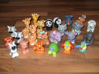 Fisher Price Little People Extra Zoo Circus Carnival Jungle Animals 