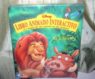 Disney The Lion King SPANISH Interactive CD ROM   NEW