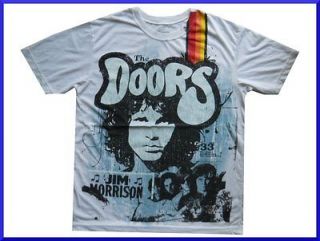Men T Shirt Jim Morrison King Psychedelic Rock Hippie Power Retro Soft 