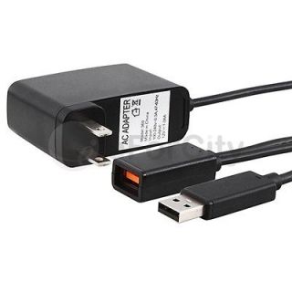 AC Adapter Power Supply USB Cable for Xbox 360 Kinect Sensor NEW