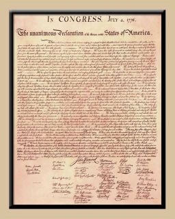 declaration of independence in Collectibles