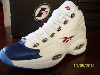 NEW Reebok Iverson Question Mid Pearl Navy Blue size 11