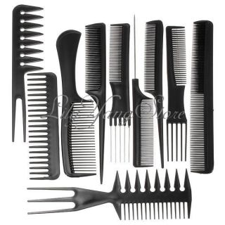 10pcs Professional Salon Hair Styling Hairdressing Hairdresser Barbers 