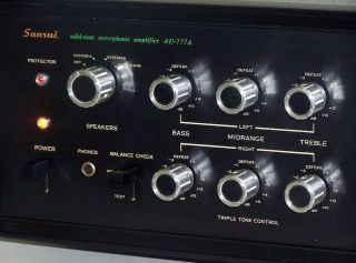 SANSUI Amplifier AU 777 AU 717 Excellent Upgrade, Repair and 