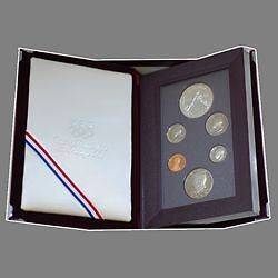 1988 Olympic Prestige Proof Coin Set United States Mint