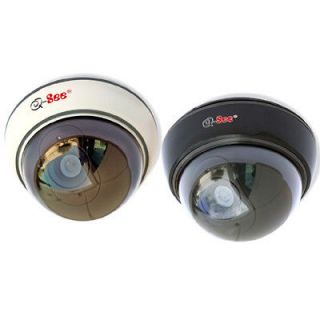 New Q See Dome Decoy Fake Security Cameras 2 Pk