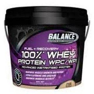 BALANCE 100% WHEY PROTEIN WPC WPI 3Kg Vanilla Fuel Recovery Glutamine 
