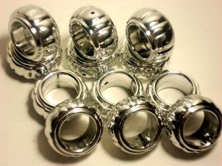23X12mm Silver Plated DIY Jewelry Findings& Scarf Rings,Hole 15mm Sold 