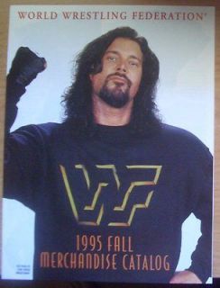 WWF WWE 1995 FALL Merchandise Catalog Catalogue Vintage Kevin Nash 