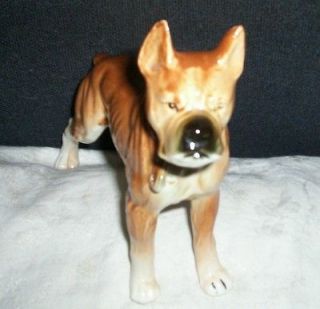   Fine Figurine Large Vintage Puppy Ceramic Porcelain Canine Rescue Me