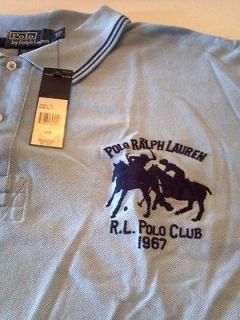 Ralph Lauren S/S Polo Shirt 4XBig New 4XL Big Pony Dual Match RLPC 