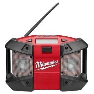 New Milwaukee M12 Jobsite Radio Model 2590 20 AM/FM Auxilary for Ipod 