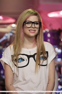 ABBEY DAWN AVRIL LAVIGNE PEEPERS GLASSES OVERSIZED T SHIRT TEE TOP NWT