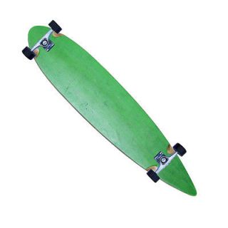 GREEN PINTAIL LONGBOARD Skateboard COMPLETE 9 x 43