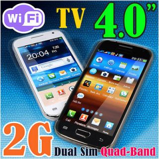    Fi TV 2GB UNLOCKED Touch Screen CELL PHONE Cheap Mobile dual sim 