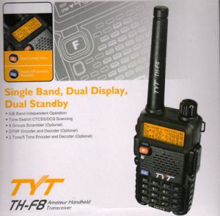   VHF 5W Dual Standby Dual Display FM Radio 2 tone/5 tone Ver Scrambler
