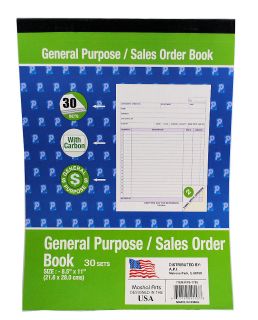 General Purpose Invoice Sales Order Book 2 Part 30 Sets